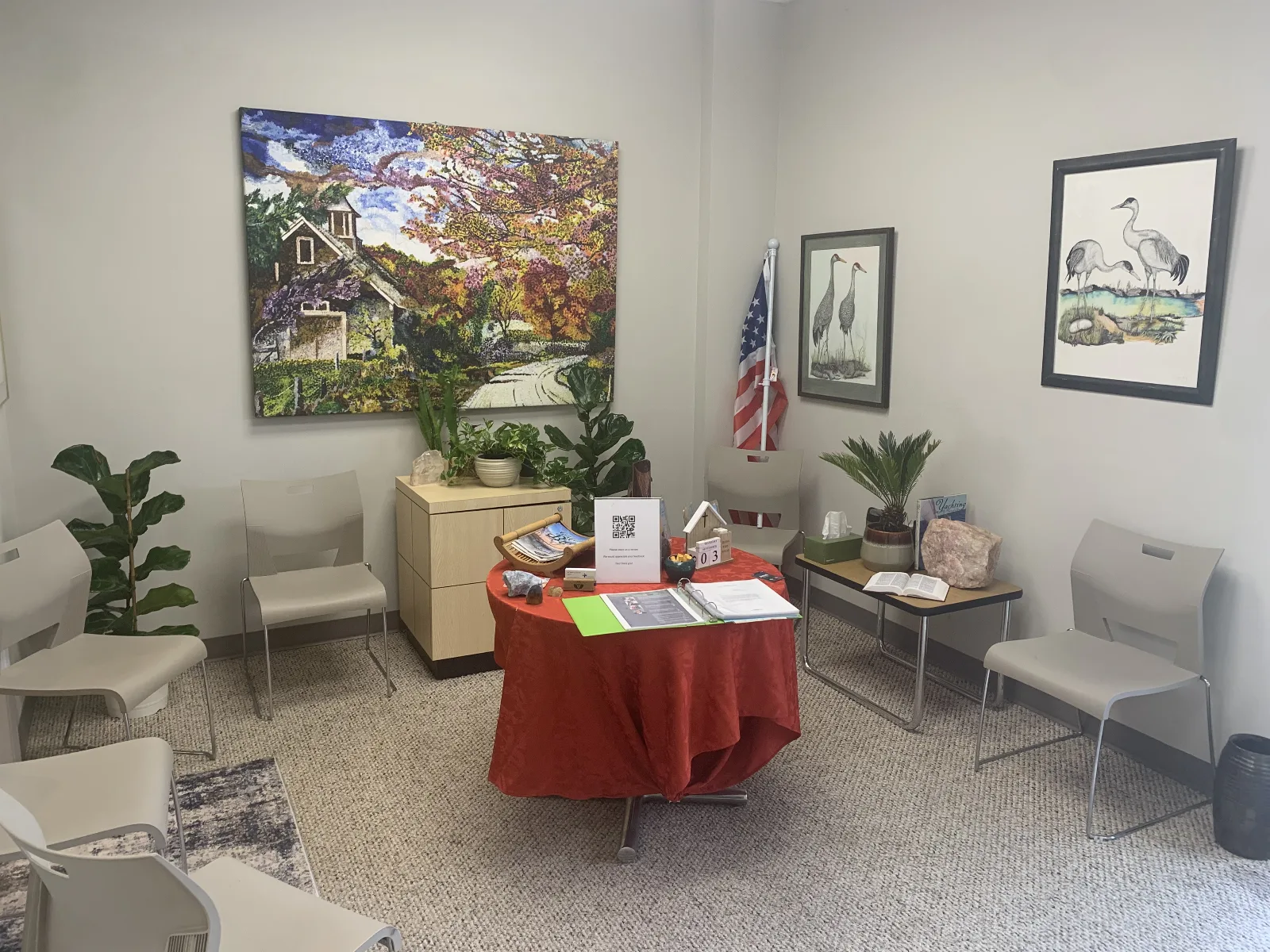 Patient waiting room