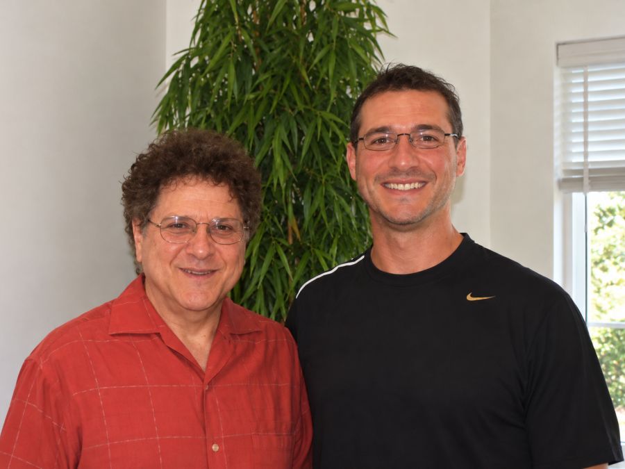 William Barbini with Dr. Marc Ferrin